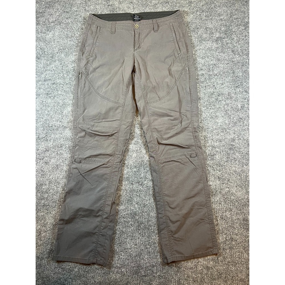 Kuhl Pants Womens 10S Gray Stretch Legendary Outdoor Hiking Style 6279